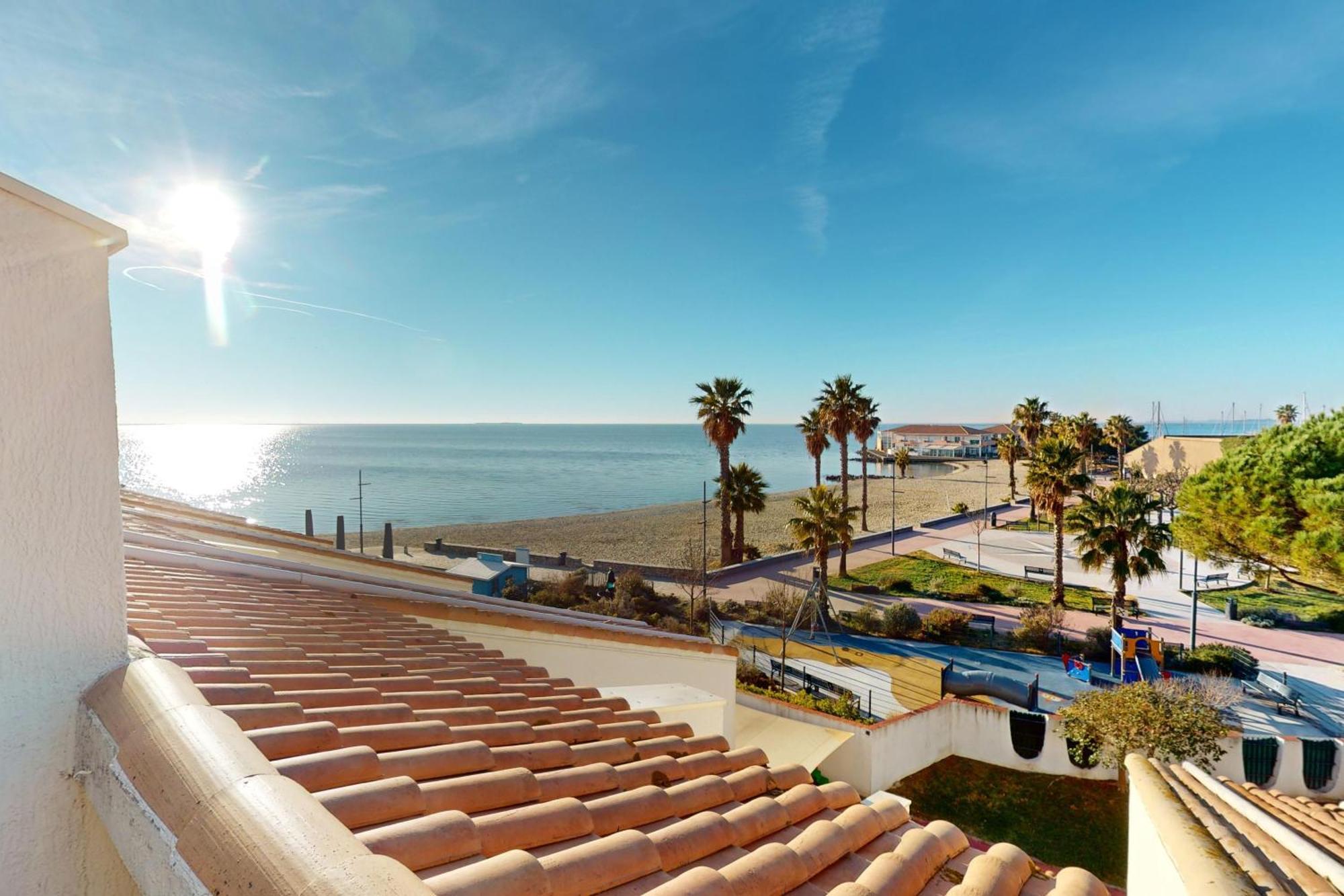Appartement T2 Vue Plage Meze Proche Sete Mèze Exterior foto