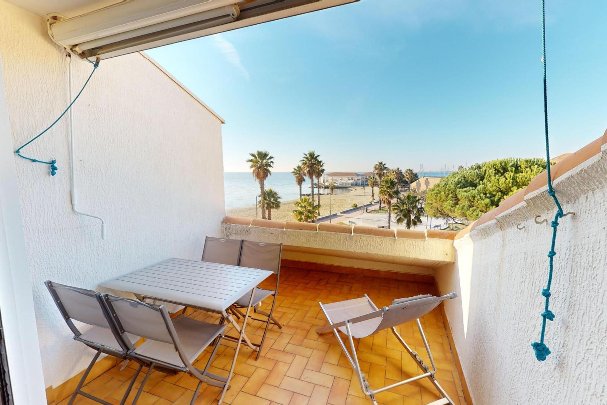 Appartement T2 Vue Plage Meze Proche Sete Mèze Exterior foto