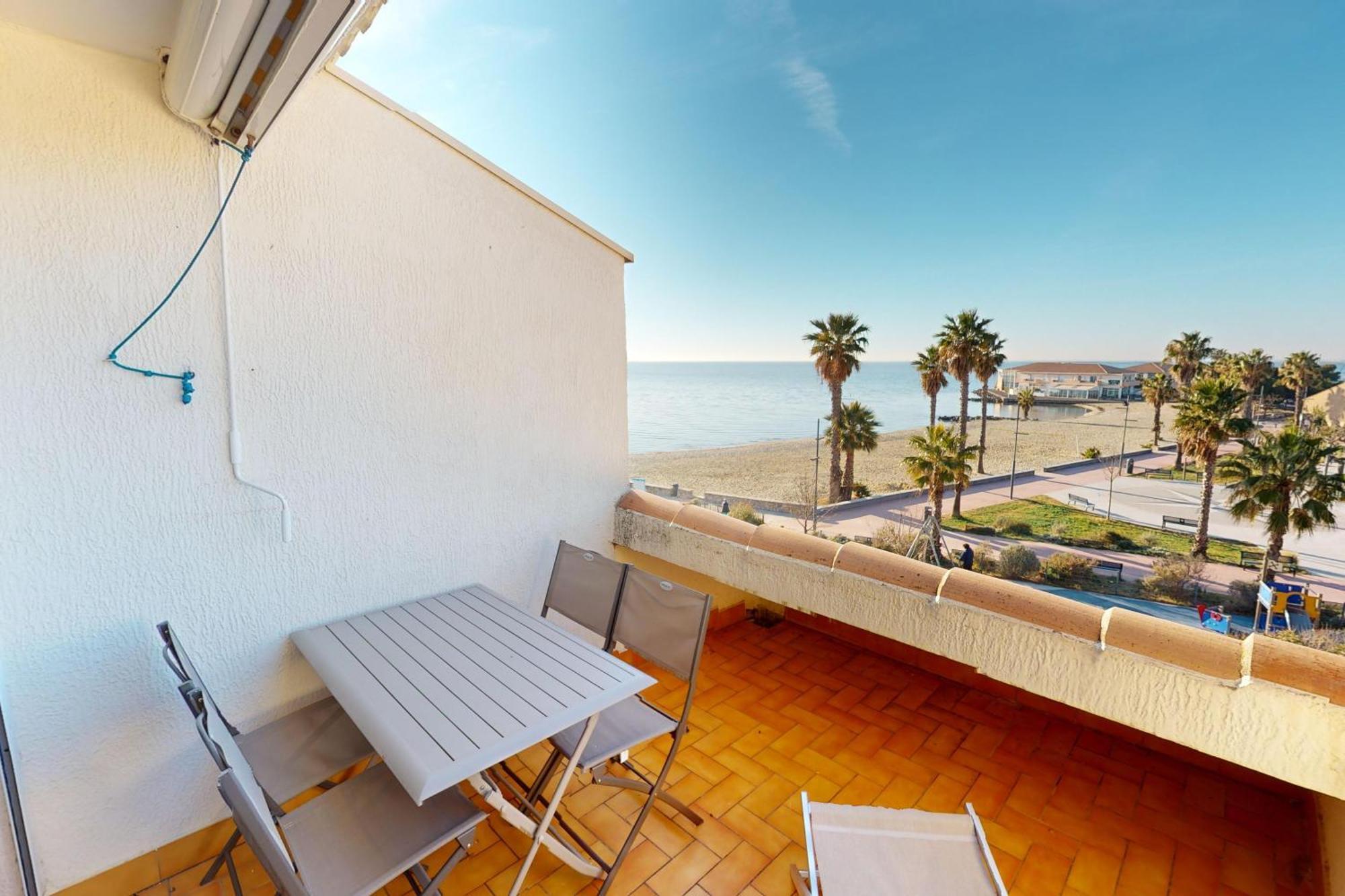 Appartement T2 Vue Plage Meze Proche Sete Mèze Exterior foto