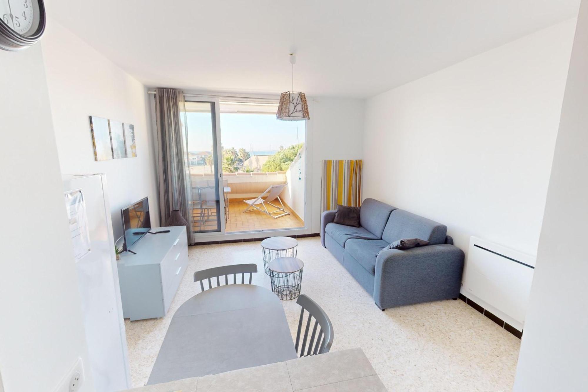 Appartement T2 Vue Plage Meze Proche Sete Mèze Exterior foto