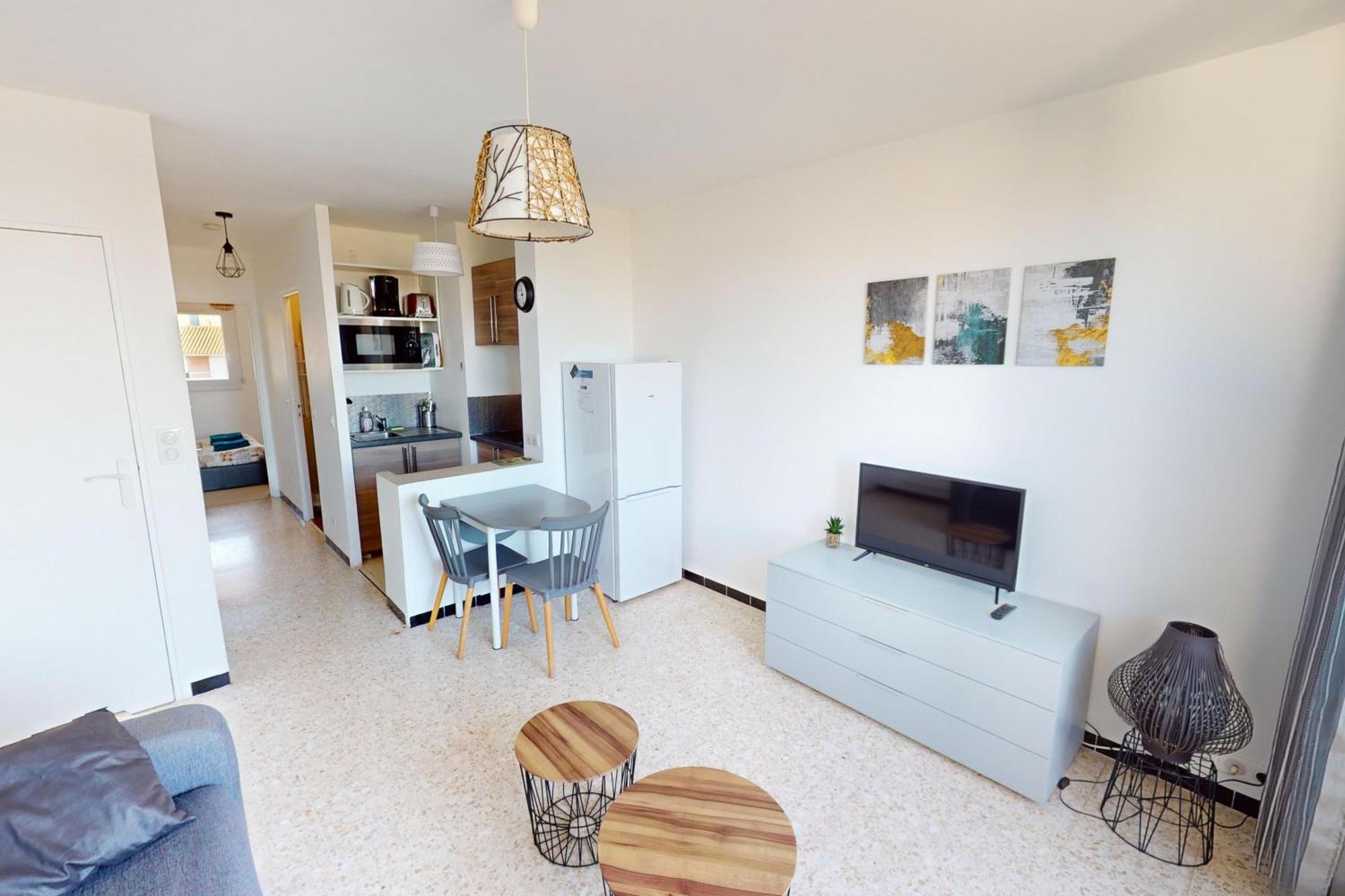 Appartement T2 Vue Plage Meze Proche Sete Mèze Exterior foto
