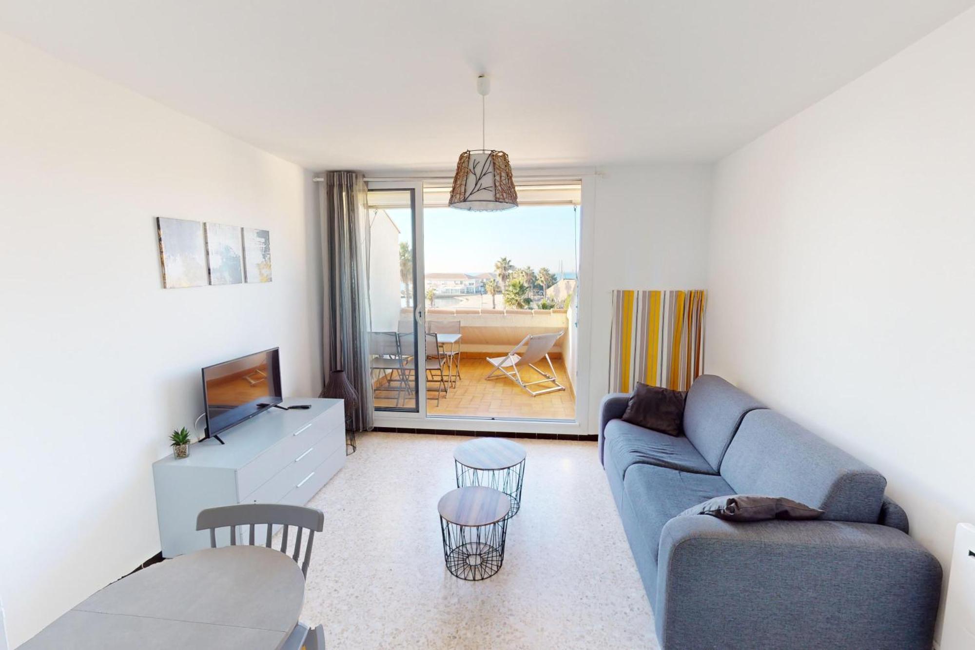 Appartement T2 Vue Plage Meze Proche Sete Mèze Exterior foto
